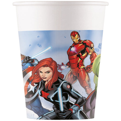 AVENGERS Papírové párty kelímky 8 ks 93872.jpg