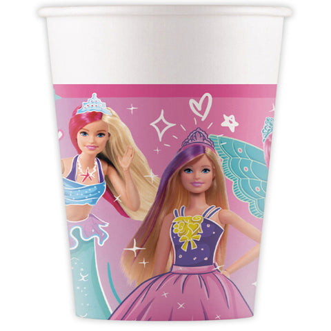 BARBIE Papírové párty kelímky 8 ks 94567.jpg