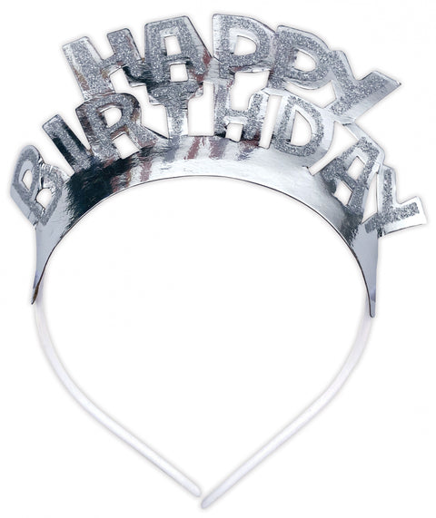 Barevné třpytivé čelenky s textem Happy Birthday 4 ks HAP-06_5.jpg