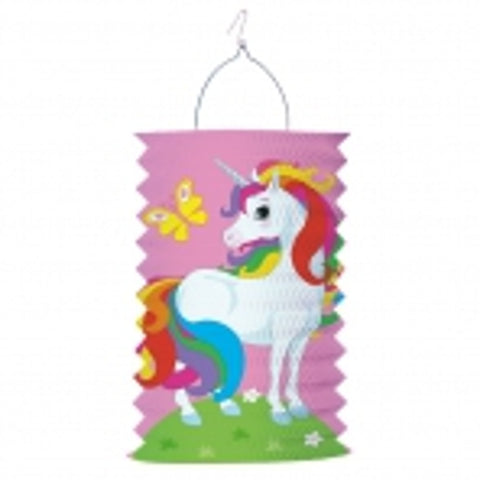 Čtvercový lampion - 28 cm - UNICORN No. L-9902116.jpg