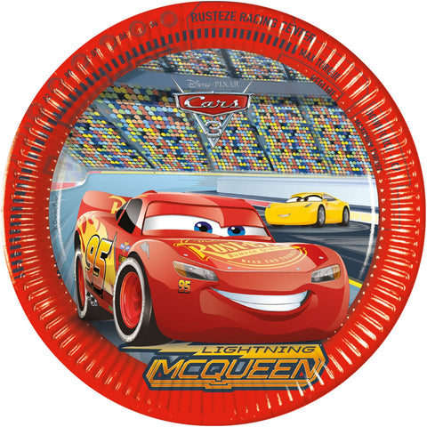 Disney CARS 3 Párty talířky 8 ks 93437.jpg