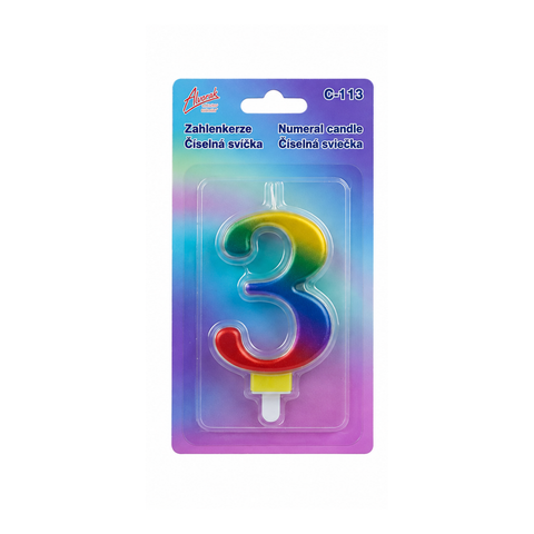 Duhová číselná narozeninová svíčka na dort 3 (9 cm)  C-113_2.png#19033#1d4899f22e63