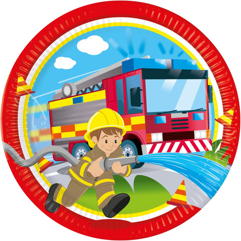FIREFIGHTERS Párty talířky 8 ks 94179.jpg
