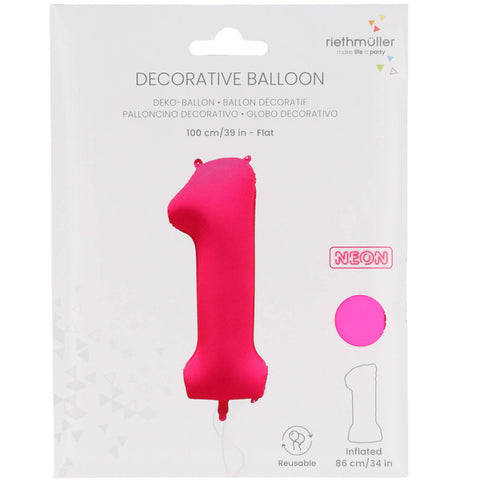 Fóliový balónek číslo 1 neonová růžová 86x70 cm 1ks_bal R_10023_PKG_2.jpg#18588#48308f2a6b5b