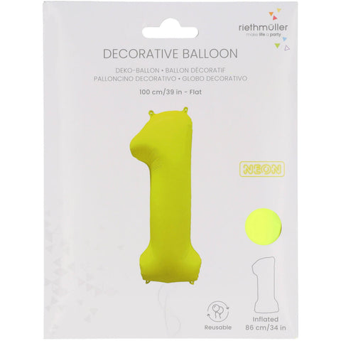 Fóliový balónek číslo 1 neonová žlutá 86x70 cm 1ks_bal R_10036_PKG_2.jpg#18598#9ef9e18d135a