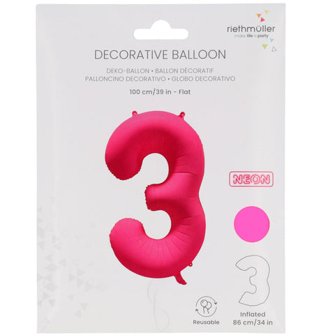 Fóliový balónek číslo 3 neonová růžová 86x70 cm 1ks_bal R_10025_PKG_2.jpg#18590#89275b4ea0a0