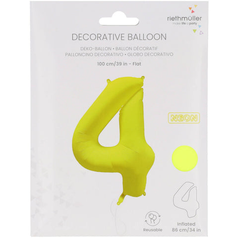 Fóliový balónek číslo 4 neonová žlutá 86x70 cm 1ks_bal R_10039_PKG_2.jpg#18601#a08489bf5a56