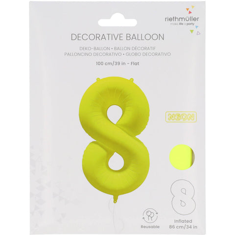 Fóliový balónek číslo 8 neonová žlutá 86x70 cm 1ks_bal R_10043_PKG_2.jpg#18606#11bcaa8be533