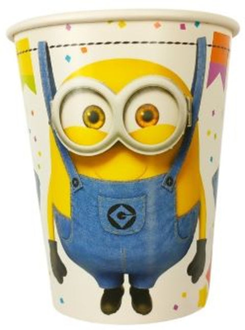 MINIONS Papírové párty kelímky 8 ks 9907315-66.jpg