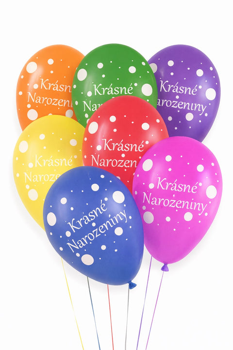 Nafukovací balónky Krásné narozeniny 7 ks B-43.jpg