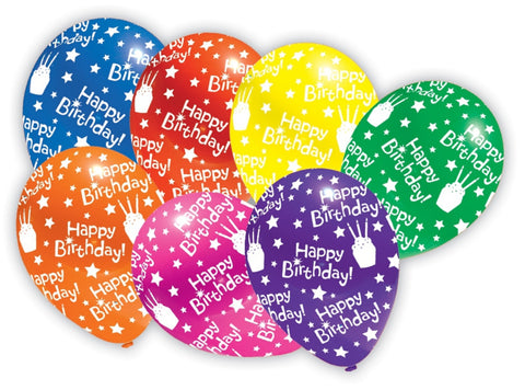 Nafukovací balónky s nápisem Happy Birthday 7 ks B-37_1.jpg