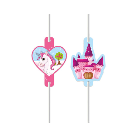 Párty brčka UNICORN 22cm 4 ks SL-91712.jpg