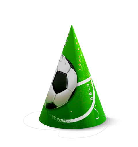 Párty čepičky FOOTBALL 6 ks KL103.jpg