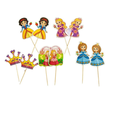 Párty napichovátka Princesses 10cm (10 ks) PN-17_1.jpg
