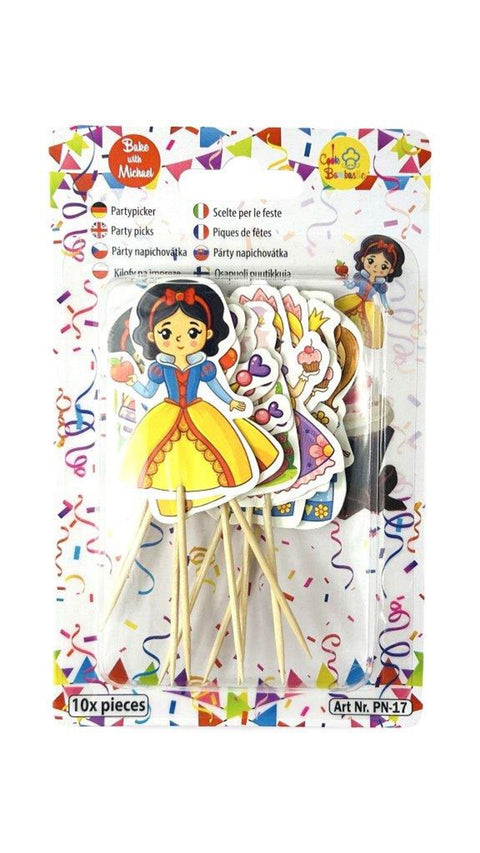 Párty napichovátka Princesses 10cm (10 ks) PN-17_2.jpg