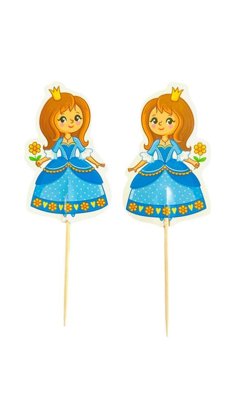 Párty napichovátka Princesses 10cm (10 ks) PN-17_3.jpg