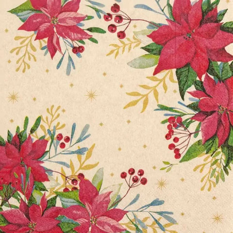 Vánoční papírové ubrousky 33x33 cm (20ks) 642513_1.jpg