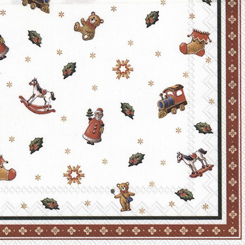 Vánoční papírové ubrousky 33x33 cm (20ks) L511200_1.jpg