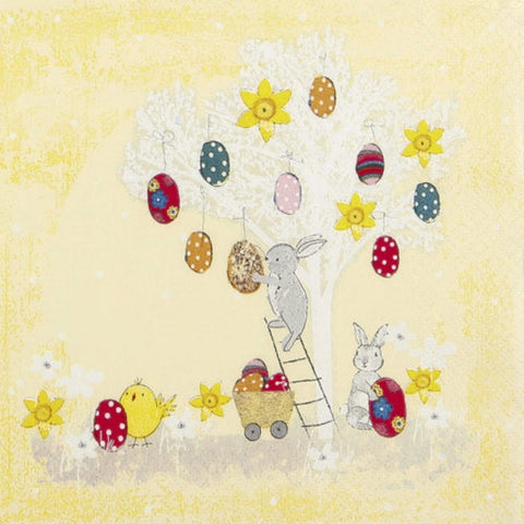 Velikonoční papírové ubrousky 33x33 cm (20 ks) 212002_1.jpg