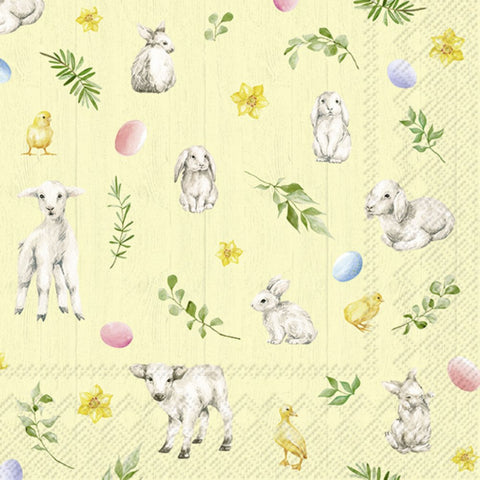 Velikonoční papírové ubrousky 33x33 cm (20 ks) L985470_1.jpg