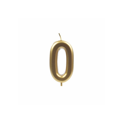 Zlatá číselná narozeninová svíčka na dort 0 (9 cm)  C-100_2.jpg