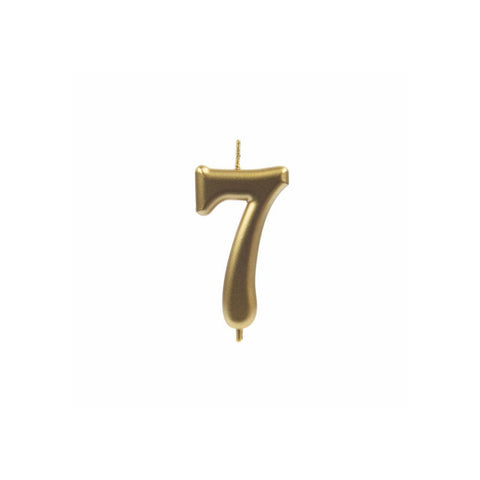 Zlatá číselná narozeninová svíčka na dort 7 (9 cm)  C-107_2.jpg